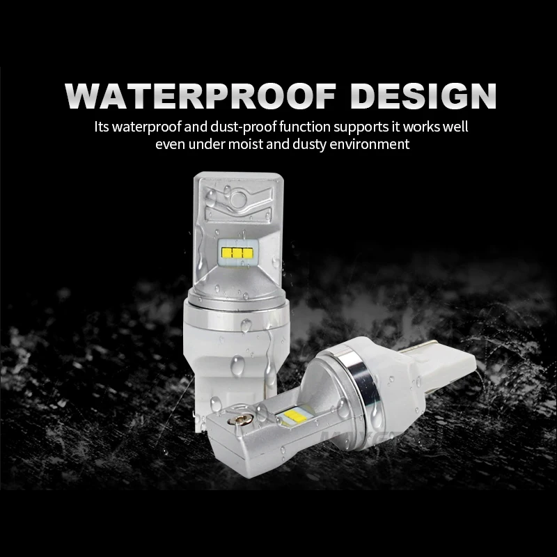 MAXGTRS 2 шт. T20 W21W 7440 LED 6 SMD ZES чип Автомобильный светодиодный задний сигнал поворота