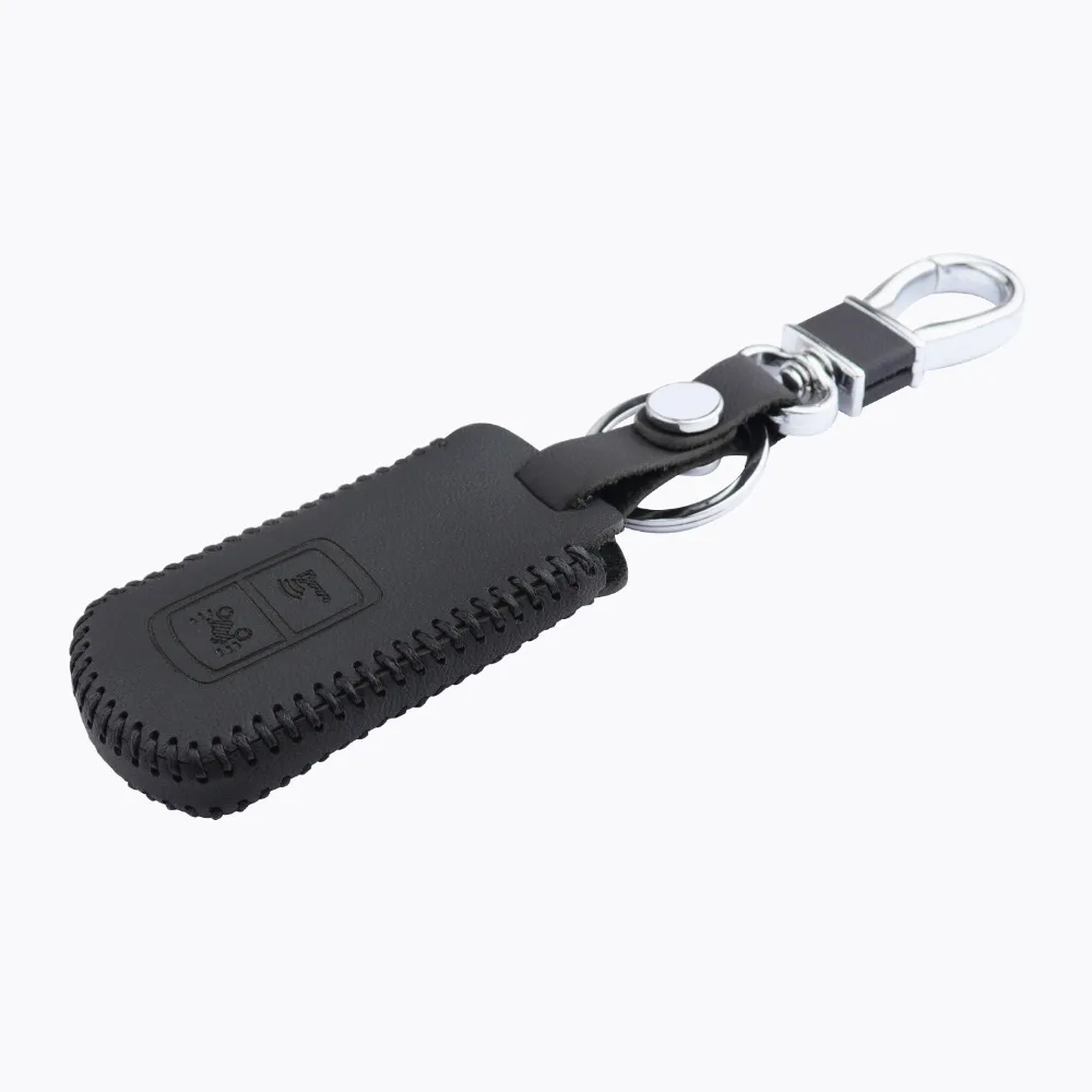 Leather Key Case for Honda Vario 150 PCX PXC 2018 lead sh125/150 Motorcycle 2 Button Cover Keychains fob | Автомобили и мотоциклы