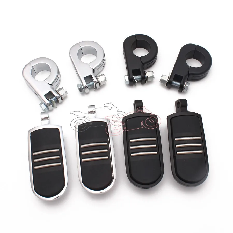 Мотоциклетный регулируемый кронштейн для ног Cafe Racer короткий шоссе 38 мм