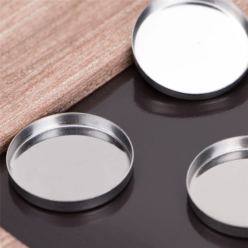 2 Золотой Пустые Тени для век Магнитная коробка самодельные тени макияж набор