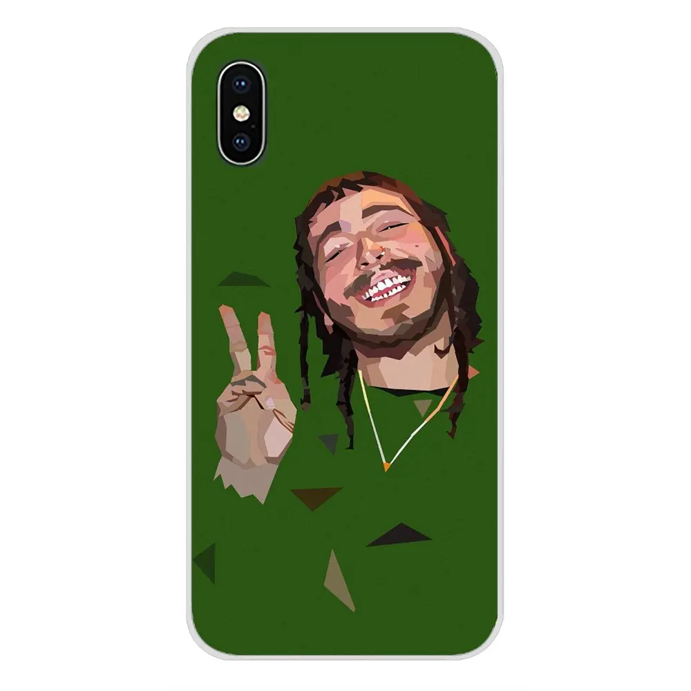 Для Huawei P Smart Mate Honor 7A 7C 8C 8X 9 P10 P20 Lite Pro Plus Post Malone Music Art аксессуары чехлы для телефонов