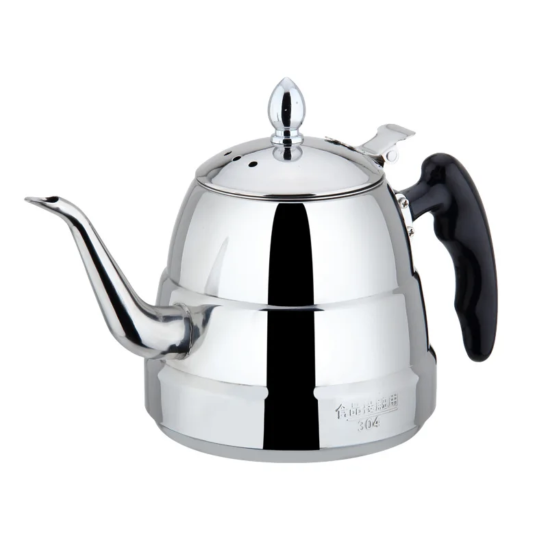 

1.2L stainless steel Teapot Coffee Drip Kettle tea pot with tea strainer or infuser small Kettle tea kettle teaware