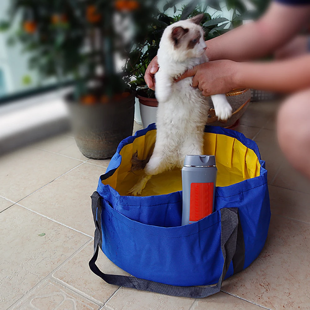 Крытый для чистящих средств водонепроницаемый собаки и кошки Ванна Карманный