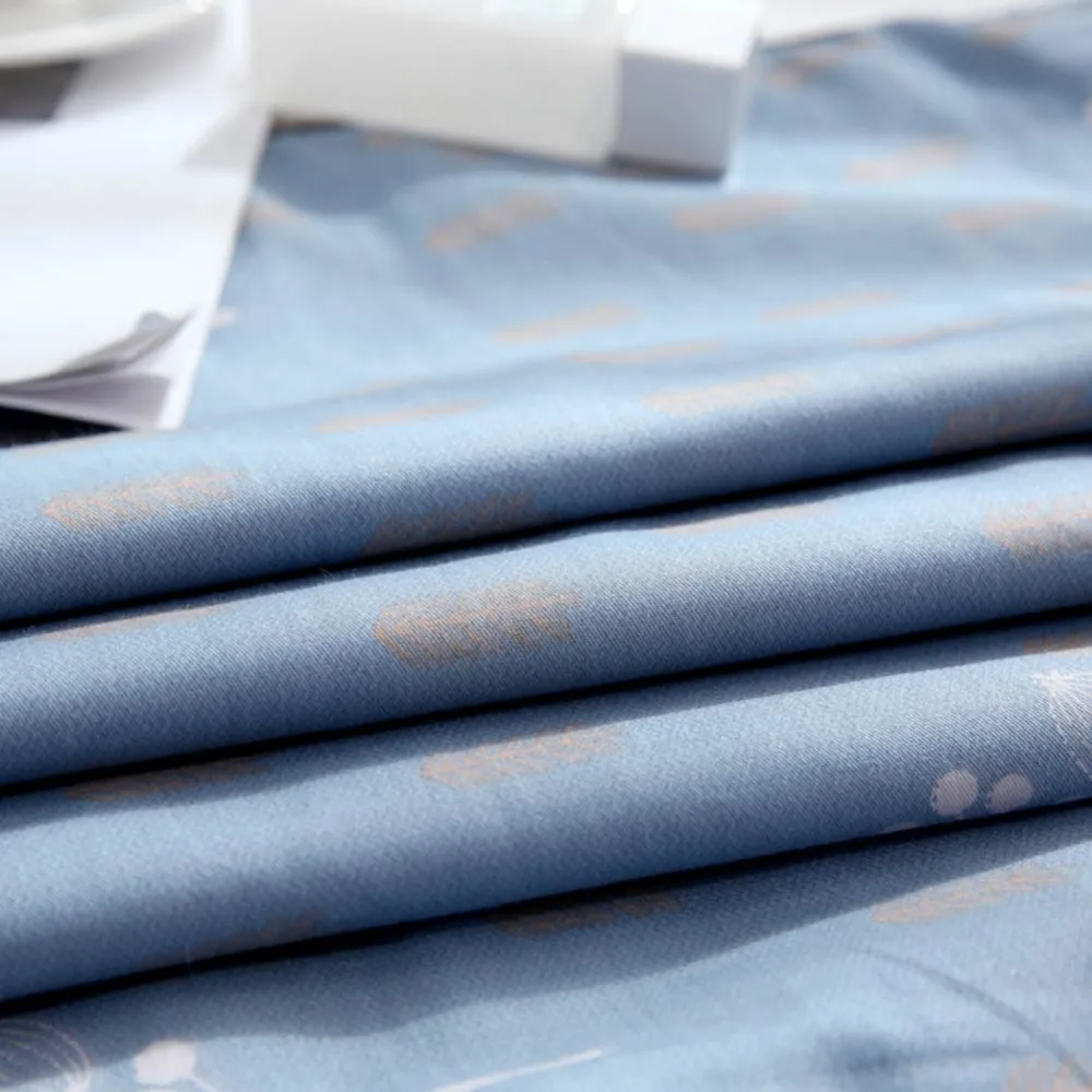 Скандинавский Бульдог-Мопс Bedlinens Твин queen King Размеры Настройка постельное белье из хлопка Набор наволочек