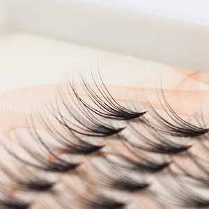 Ресницы Накладные Профессиональные с-образные, 0,07 мм, 20 цветов