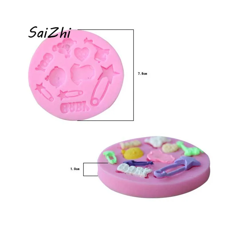 Для маленьких девочек силиконовые формы мыло помады пресс Сахар ремесло