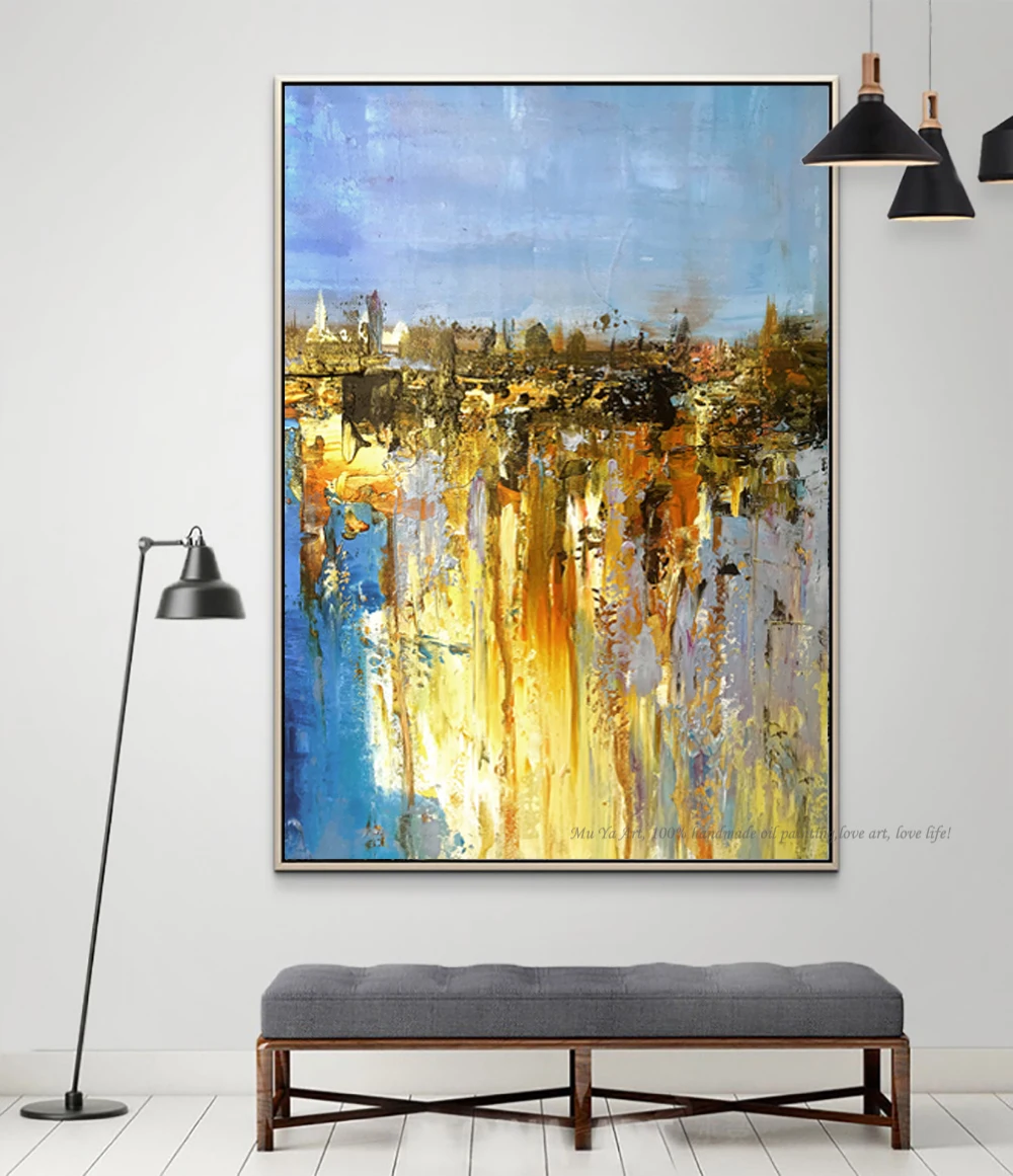 Большой ручной работы cuadro decorativo холст moderno Абстрактная живопись гостиной Холст Wall art картина маслом для картина для спальни home art deco