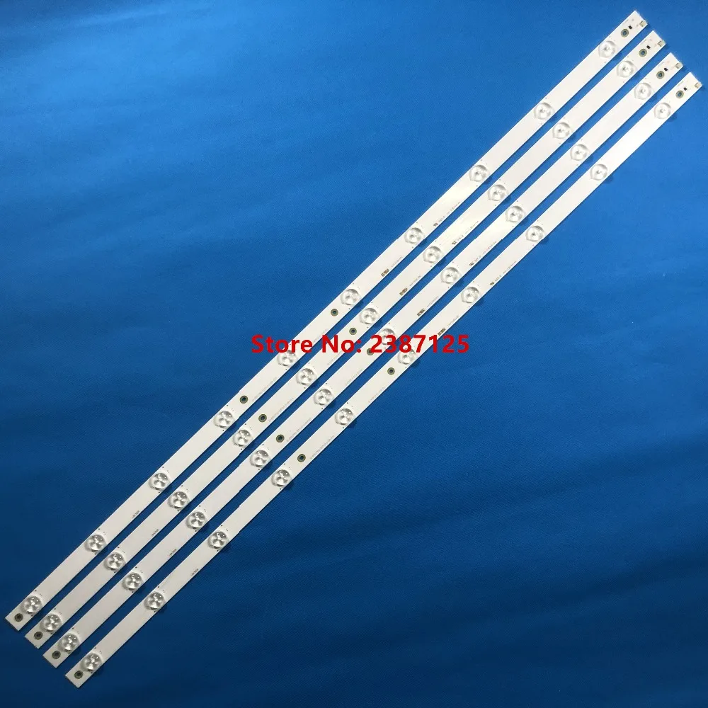 Светодиодный подсветка 855 мм 10 светодиодный s R/L Тип для Chang hong 4" ТВ СВЕТОДИОДНЫЙ 43D7200I SVJ430A07 LB-C430F14-E1-L-G1-SE1 LB-C430F14-E1-L-G1-SE2