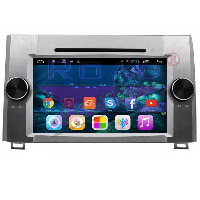 Roadlover Android 7 1 автомобильный DVD мультимедийный плеер для Toyota Tundra 2014 Стерео GPS