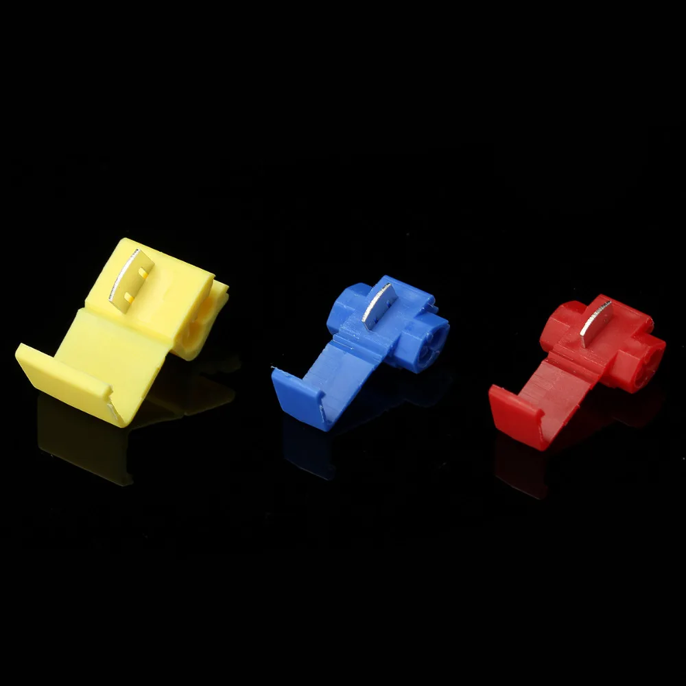 50 шт./лот обжимные клеммы и термоусадочный комплект трубок Термоусадочная трубка