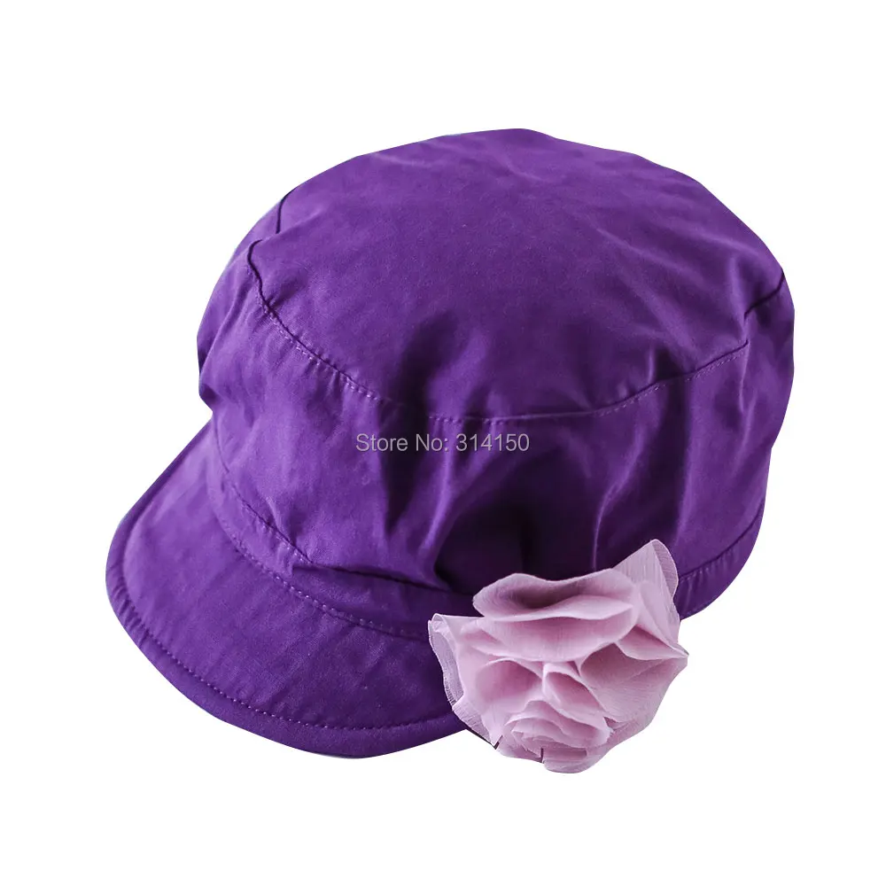 1 шт. детская хлопковая бейсболка с цветами | Детская одежда и обувь