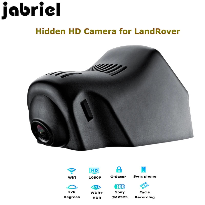 Jabriel Авто Wifi Скрытая 1080P Автомобильная камера dash cam Вождение видео рекордер камера заднего вида для LandRover Range Rover Sport EVOQUE
