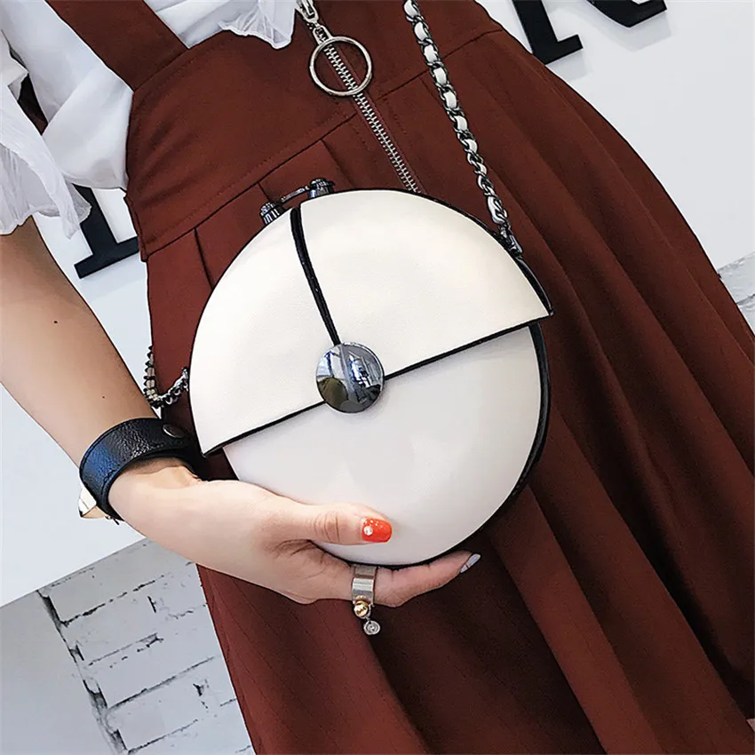 TOYOOSKY круглая женская искусственная Свадебная вечерняя сумка клатч вечерние няя