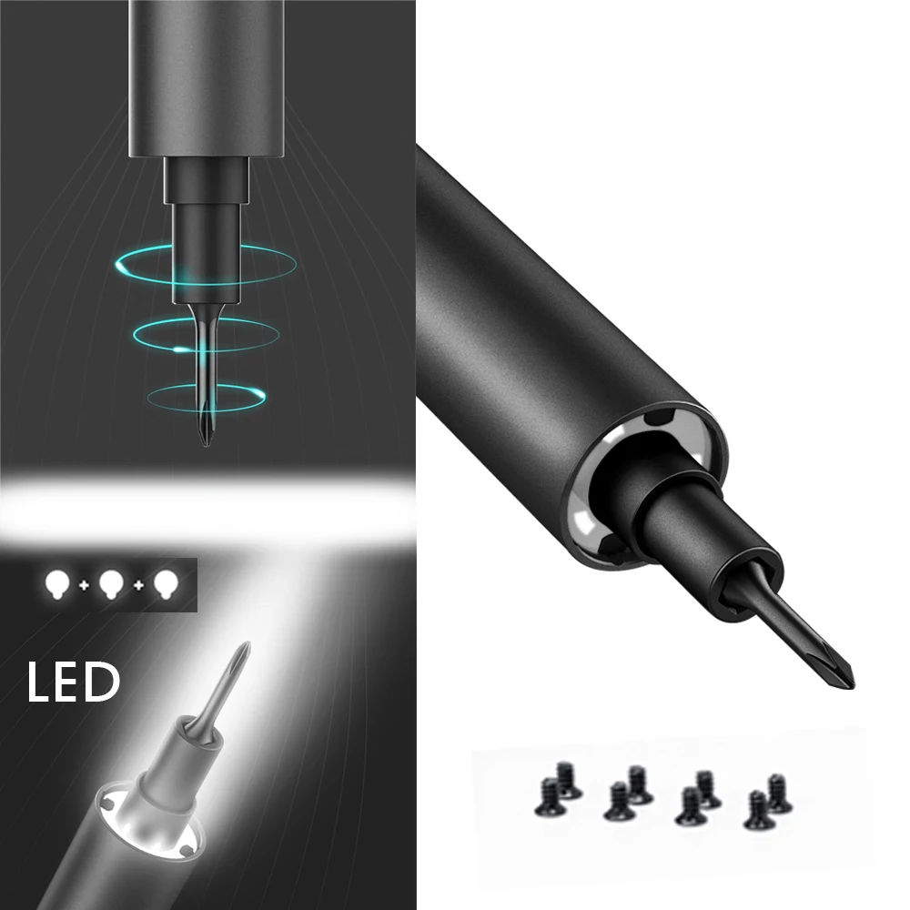 Wowstick 1F Precision Mini Cordless Screwdriver Battery for Cell Phone Camera Repair Tools|Электрические отвертки| |