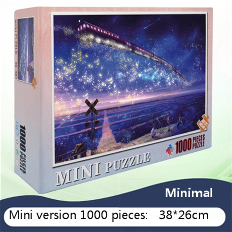 Мини-пазл из ЭВА foma swatch 1000 частей деревянная Тяжелая пазл целлюлозы для взрослых |