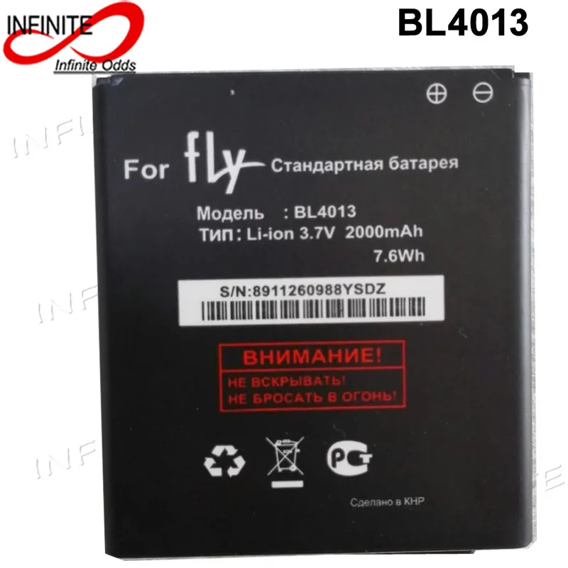 Аккумулятор BL4013 2000 мАч для Fly Iq441 высокое качество | Мобильные телефоны и