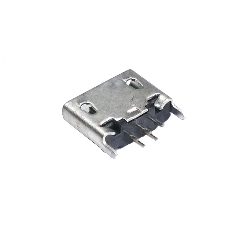 20 шт./лот USB 180 градусов 5 Pin Разъемы плоский разъем Micro пластиковый корпус Jack Tail Sockect