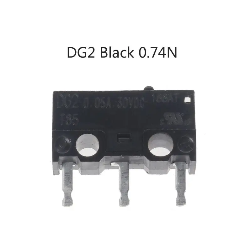 1PC Original CHERRY Mouse Micro Switch DG2 T85 0.05A 30VDC DG4 1A 125VAC 1A30VDC Gray 1.47N Black 0.74N Point | Компьютеры и офис