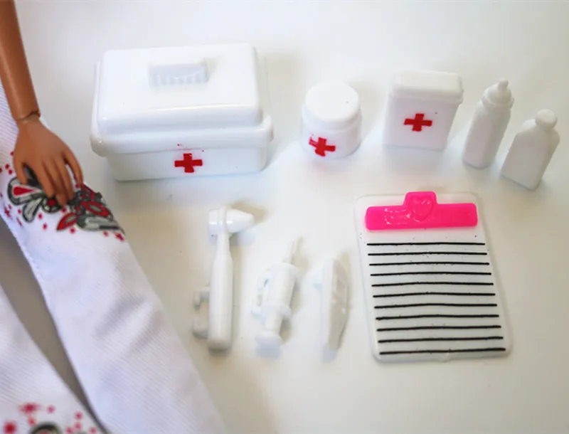 10 шт./партия высококачественные вечерние аксессуары для кукол Одежда