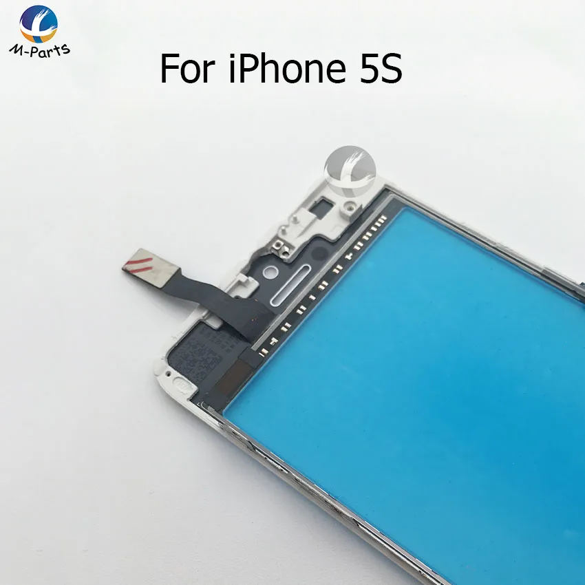 Сенсорное стекло дигитайзер+ средняя рамка предварительно собранная для iPhone 5 5S SE 5C внешняя линза Панель кристалл Высокое качество G+ G Tech AAA