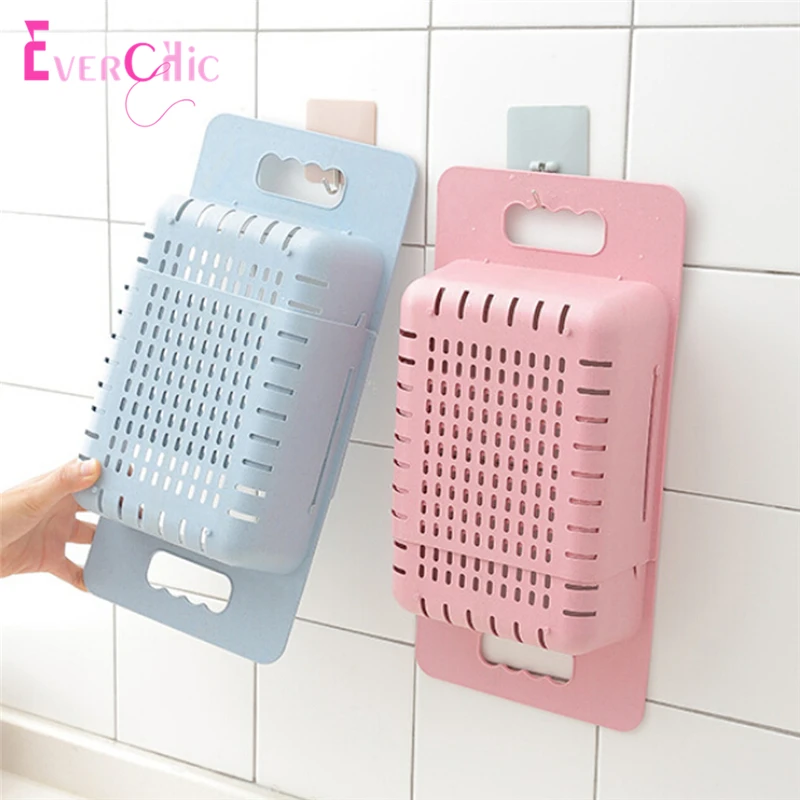 Пластиковая выдвижная корзина для мытье овощей и фруктов сливная раковины