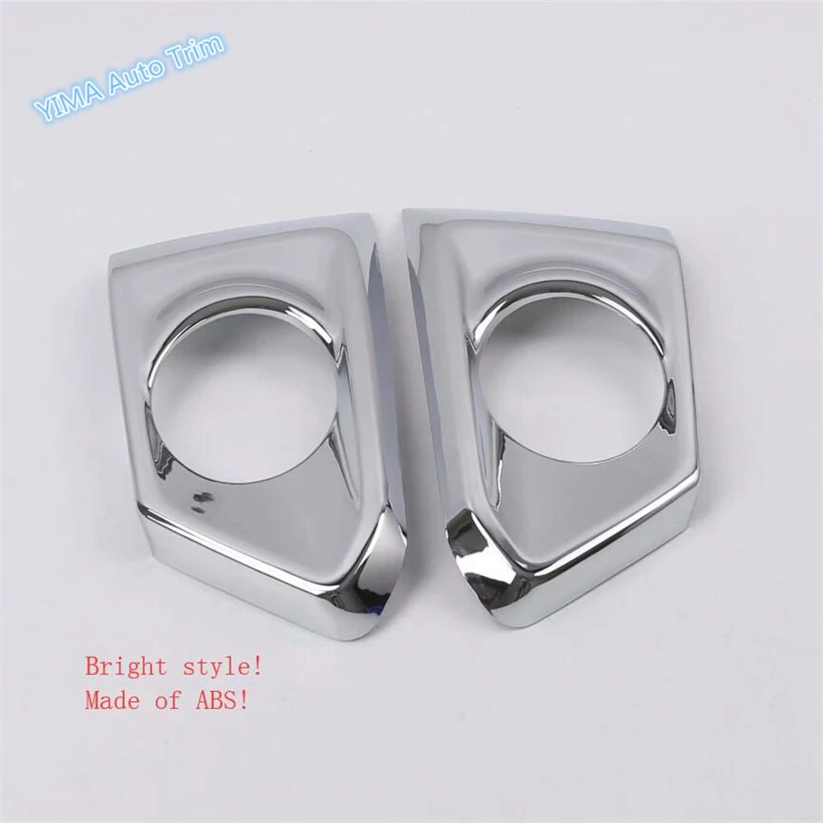 Lapetus Авто Стайлинг хромированные передние противотуманные фары рамка Крышка