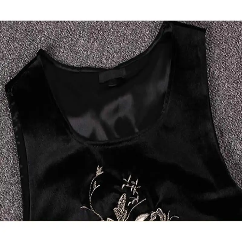 2016 весеннее Новое высококачественное винтажное платье с высоким воротом женские