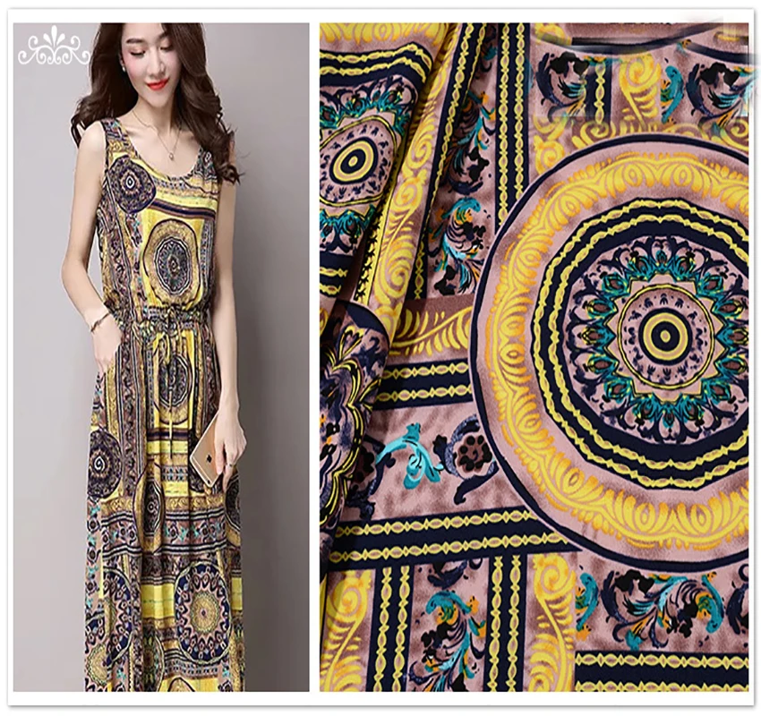 1 ярд HLQON большое количество атласная ткань с принтом 100% хлопок для детской одежды