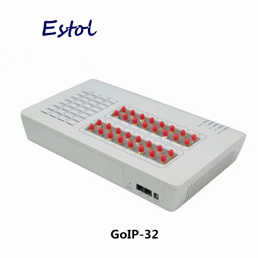 GSM VoIP шлюз DBL GoIP 32 Порты оптовые SMS чипа GOIP32 SIM карта Asterisk elastix каналы роутер GOIP