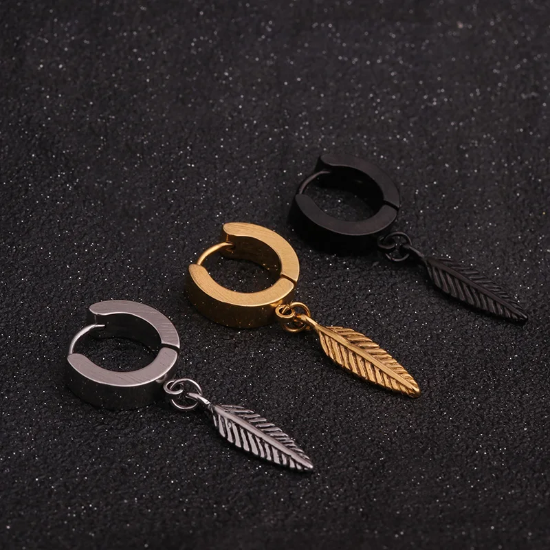 1 шт. Нержавеющая сталь крест, серьги с цепочкой Earcuff серьги с природным спиральный для хряща для ушей, для женщин и мужчин ювелирные изделия