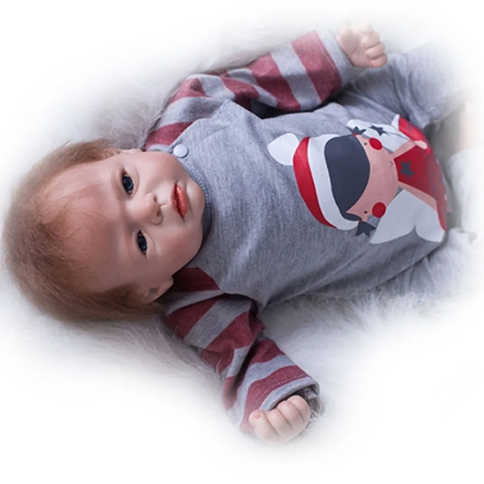 Реалистичные куклы-реборн ручной работы мягкая силиконовая кукла-младенец для