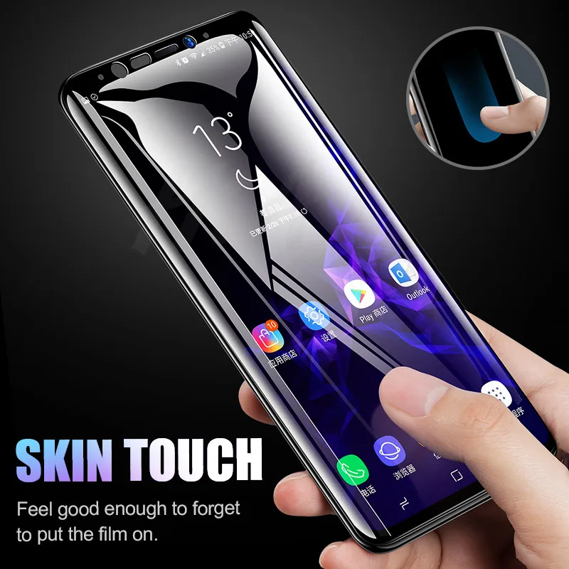 Защитная пленка H& A 6D для samsung Galaxy S9 S8 Plus Note 9 8 из закаленного стекла на S9Plus S8Plus