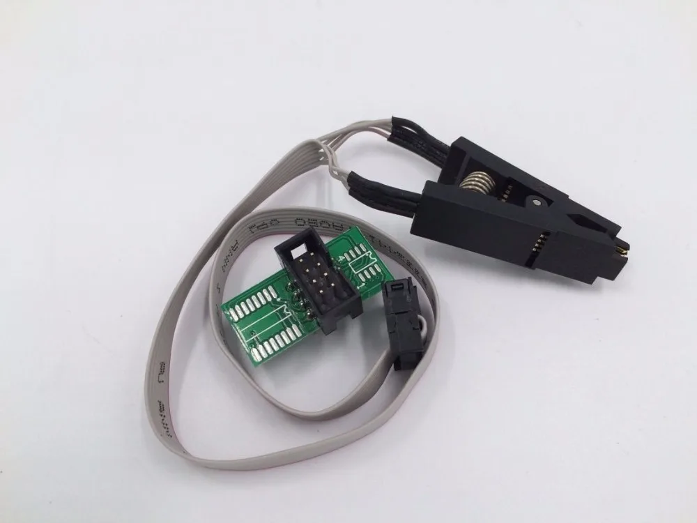 SOIC8 SOP8 клип DIP8 Программирование SPI flash EEPROM 93CXX/25CXX/24CXX на молнии USB программист TL866