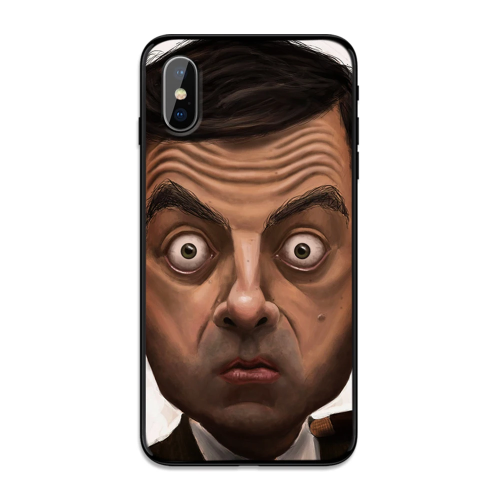 Funny and cute Mr. Bean Soft TPU Case Cover for Apple iPhone 6 6S 7 8 Plus 5 5S SE X XS MAX XR Silicone Cases | Мобильные телефоны