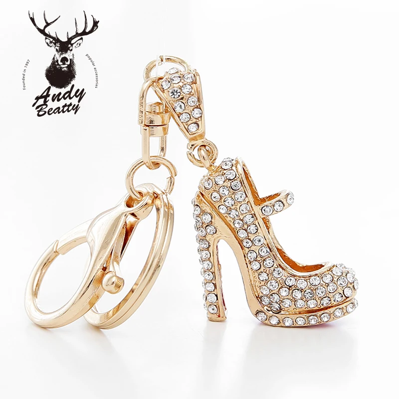 Andybeatty/Женская обувь на высоком каблуке с кристаллами брелки подвески подарки