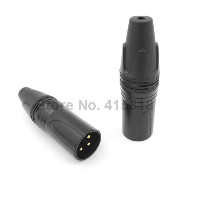 Высокое качество 10 шт. мужской + женский Neutrik Стиль XLR 3 контактный разъем Cannon