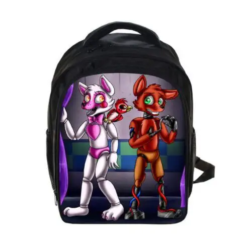 13 дюймов Дети Пять ночей на Фредди рюкзаки аниме FNAF рюкзак мальчики девочки