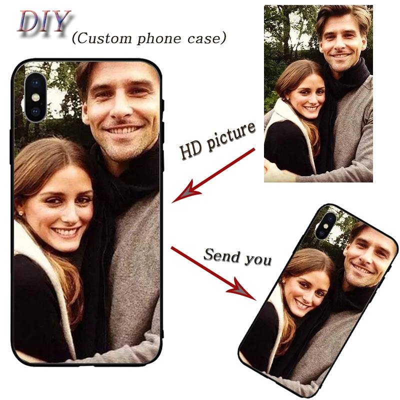 DIY чехол для телефона с индивидуальным дизайном Huawei P20 P9 P10 Plus P smart Honor 10 9 8 Lite 7 фото