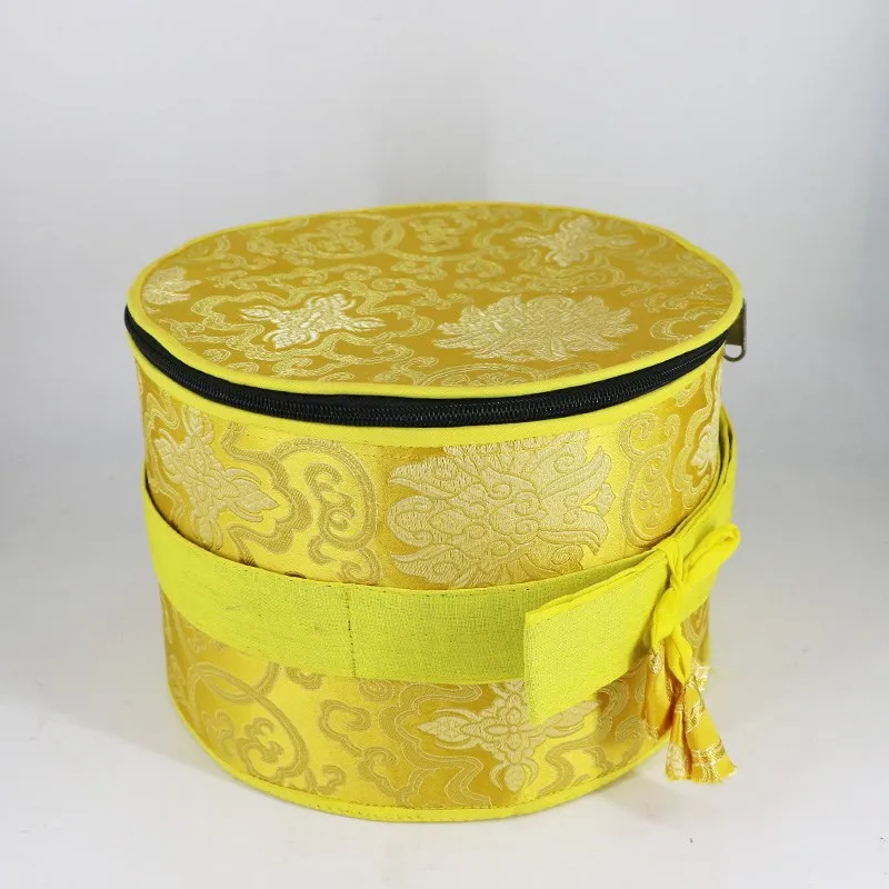 Непальская Поющая чаша ручной работы Подарочная коробка буддийская посуда ткань