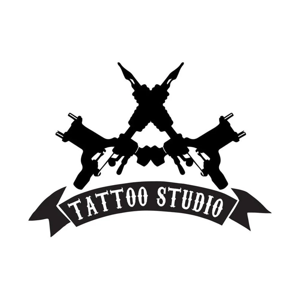 

Tattoo Studio Sign Logo Wall Decal Sticker Home Decoration Shop Poster Vinyl Wall Stickers Window Decals Modern Decor D936