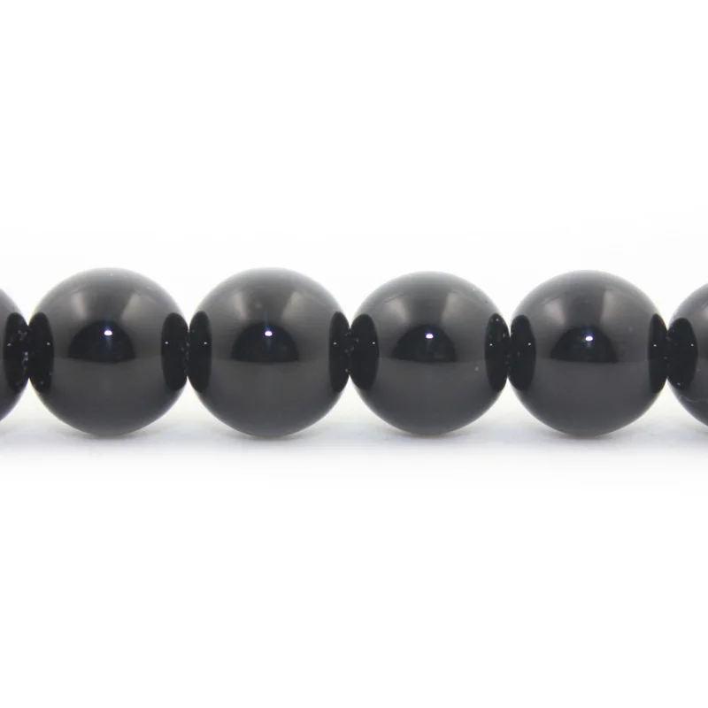 

Wholesale Stone Beads For Jewelry Black Round Stone Beads Green 4mm6mm8mm10mm12mm TRSB1015