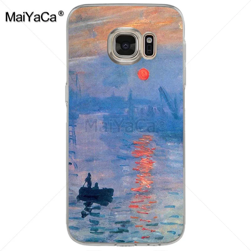 Мягкий чехол из ТПУ для телефона MaiYaCa Monet с водяными лилиями и удивительным