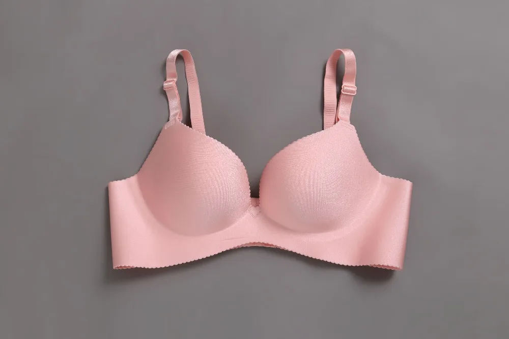 Сексуальное бесшовное нижнее белье с чашечкой 3/4 бюстгальтер большого размера