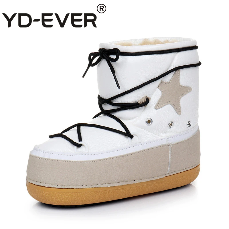 Женские зимние ботинки на натуральном меху женские ботильоны для снега плюшевые