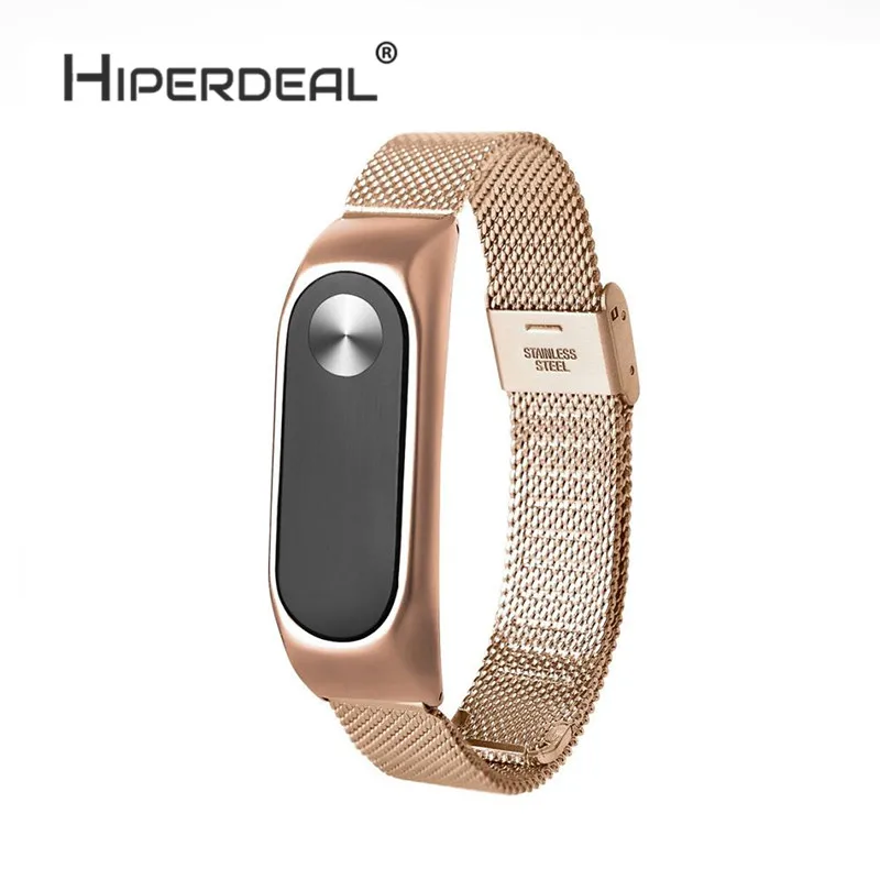 HIPERDEAL модные легкие умные наручные часы из нержавеющей стали ремешок для Xiaomi Miband 2