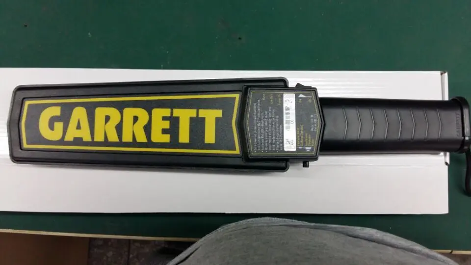 Hand Held Metal Detector garrett super scanner High Sensitivity Body Super Scanner Handheld | Инструменты