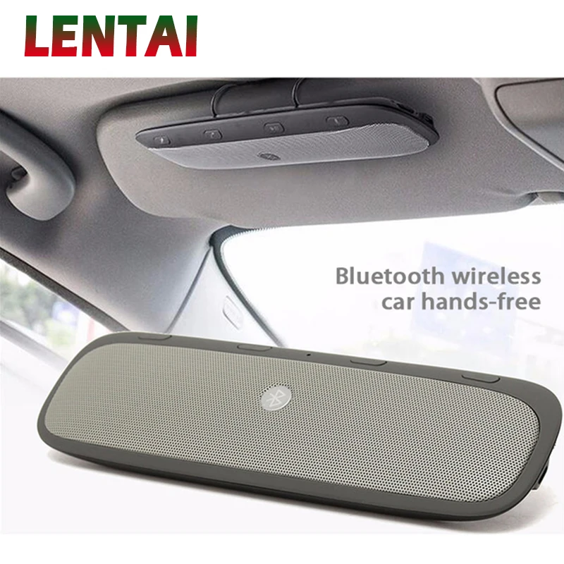 LENTAI 1 комплект Bluetooth автомобильный набор свободные руки Динамик телефон