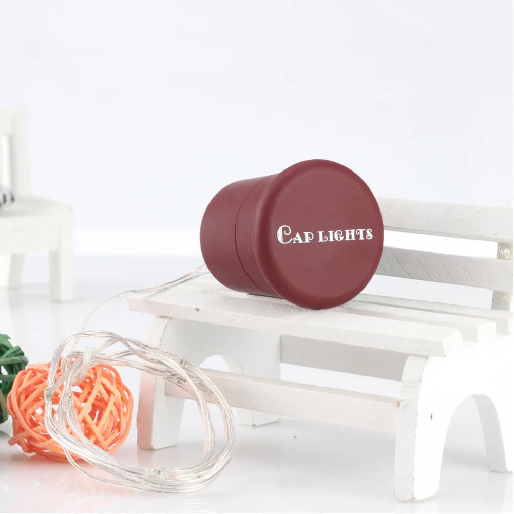 'Best' многоцветный колпачок для винной бутылки свет 3 режима в форме пробки