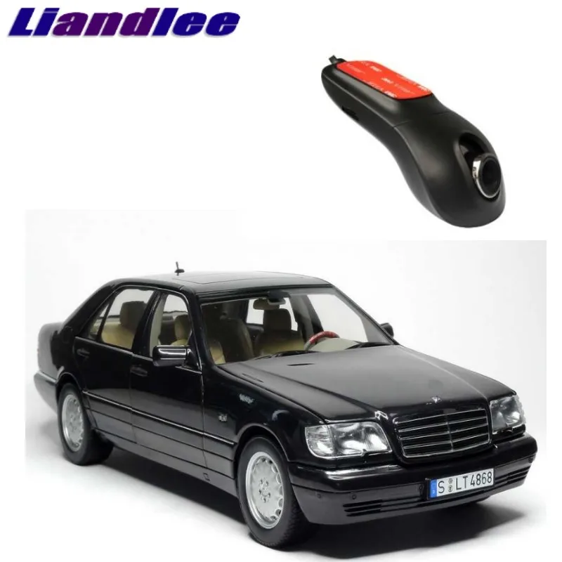 

Видеорегистратор Liandlee для Mercedes Benz S MB W140 1991 ~ 1998, Автомобильный видеорегистратор с Wi-Fi
