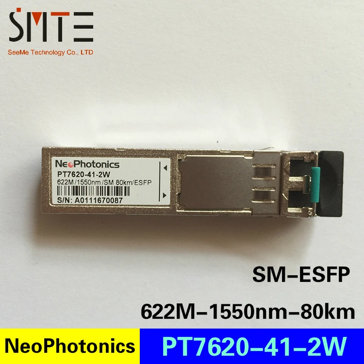 NeoPhotonics PT7620-41-2W 622M 1550nm SM 80KM ESFP fiber optical transceiver